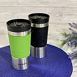 Термокрутка вакуумна з нержавейки 380мл для кави і чаю Edenberg EB-632 Термо чашка термос, фото 10