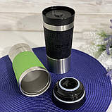 Термокрутка вакуумна з нержавейки 380мл для кави і чаю Edenberg EB-632 Термо чашка термос, фото 3