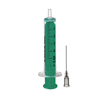 Шприц Inject Luer Duo 2 мл, 23G x 1 1/4 дюйма (0,6 мм x 30 мм) 4645022V