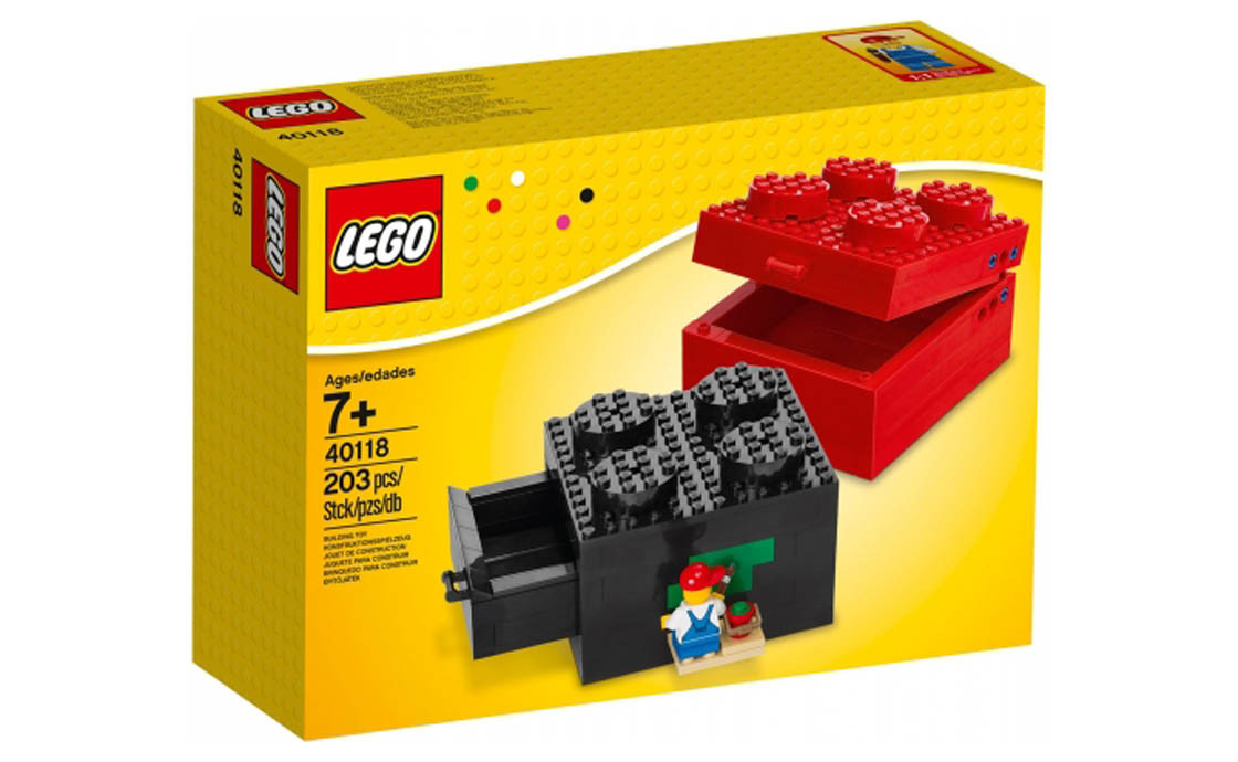 Конструктор Лего LEGO Accessories Скриньки у вигляді кубиків 2х2