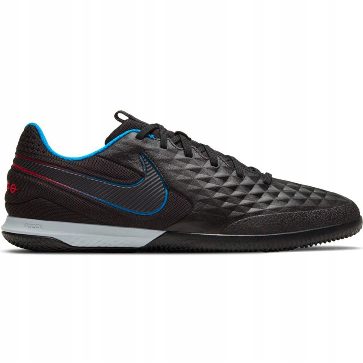 Обувь для зала Nike Tiempo 8 PRO IC (AT6134-090) Black 40.5, фото 1