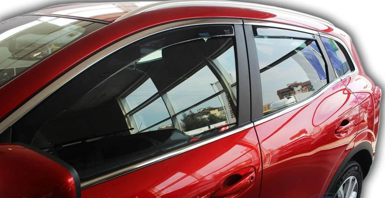 Ветровики Renault Kadjar 2015 Cobra Tuning