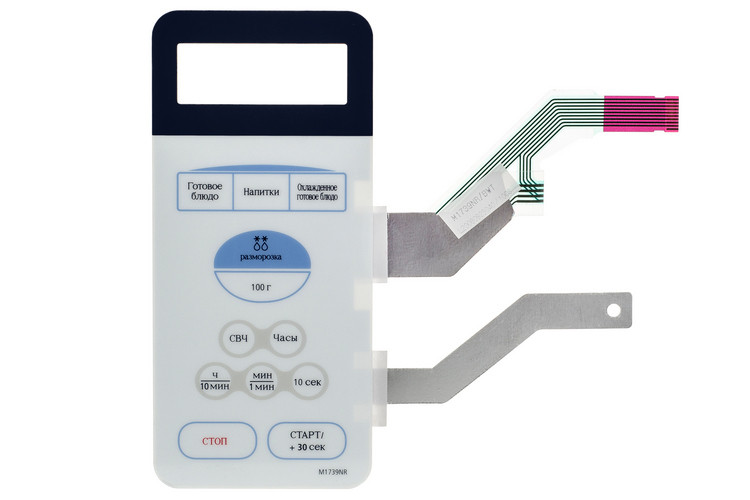 Клавіатура для МІКРОХВИЛЬОВІ печі Samsung M1739NR DE34-00284A