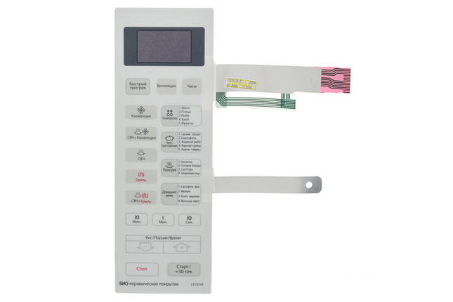 Клавіатура для МІКРОХВИЛЬОВІ печі Samsung CE1031R-T DE34-00266F, фото 1