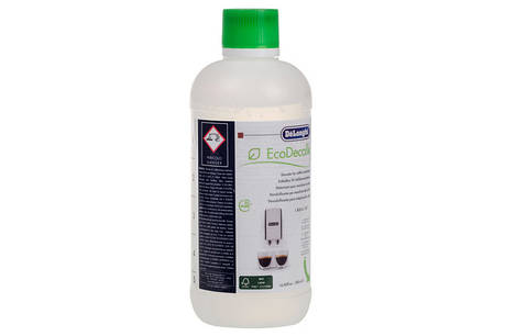 Рідина для видалення накипу EcoDecalk DeLonghi 5513296041 500мл, фото 1