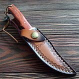 Ніж нескладной боуї Bowie Knife Mini, 20 см, фултанг, temlyak+namusto, фото 2