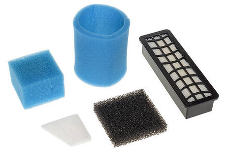 Комплект фільтрів (5шт) пилососа Bosch AquaWash&Clean BWD41700 BWD41720 BWD41740 BWD420HYG BWD421PRO BWD421POW BWD421PET, фото 1