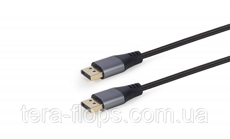 Кабель Cablexpert (CC-DP8K-6) DisplayPort-DisplayPort v1.4, 1.8м, чорний (D), фото 2