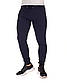 Чорні чоловічі теплі спортивні штани на флісі трехнитка спортивні штани, зимові спортивні штани з начосом, фото 2