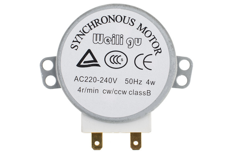 Двигун обертання піддону для СВЧ-печі 220-240V Weili