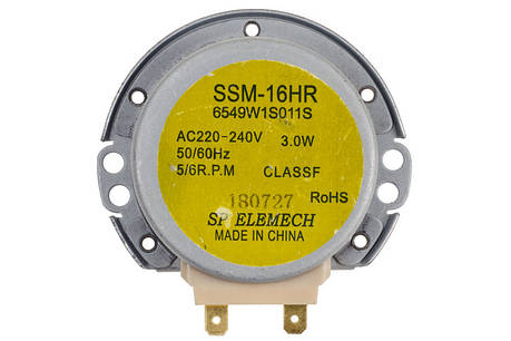 Мотор піддону для мікрохвильової печі SSM-16HR LG 6549W1S011S, фото 1