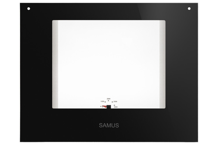 Панорамне скло дверей духовки для плити Greta, Samus 598x474mm