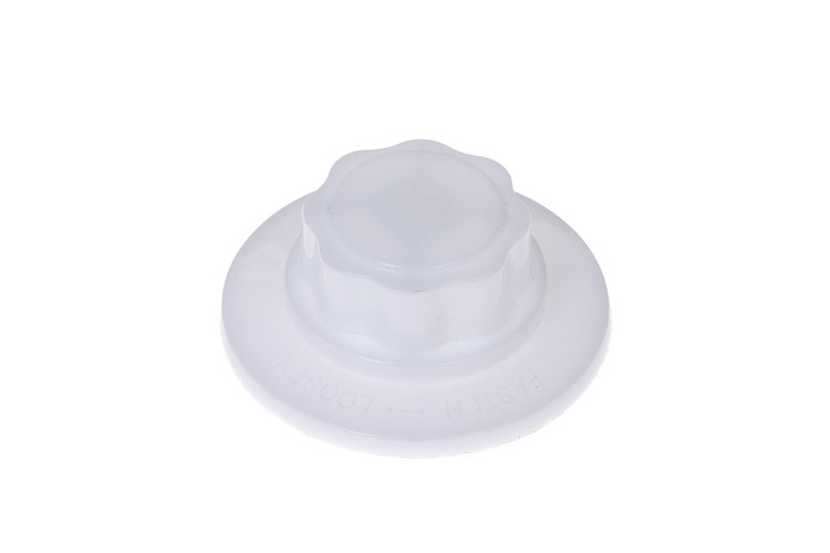 Гайка кріплення лопатей для підлогового вентилятора біла