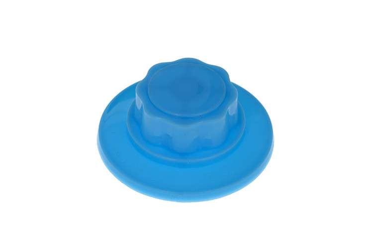 Гайка кріплення лопаті для підлогового вентилятора блакитна