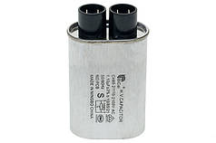 Високовольтний конденсатор 1.10 uF 2100V (клеми 2+2) для мікрохвильової печі LG 0CZZW1H004S