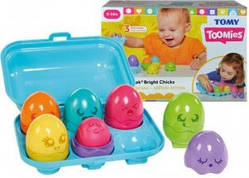 Розвивальна іграшка "Яскраві курчата" — Tomy t73081