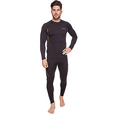 Чоловіча утеплена термобілизна 5.11 чорна, для полювання, риболовлі, туризму, фото 2