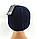Шапка мужская Stil 56-61 размер вязаная на флисе теплая мужской головной убор синий (IШБ48), фото 3