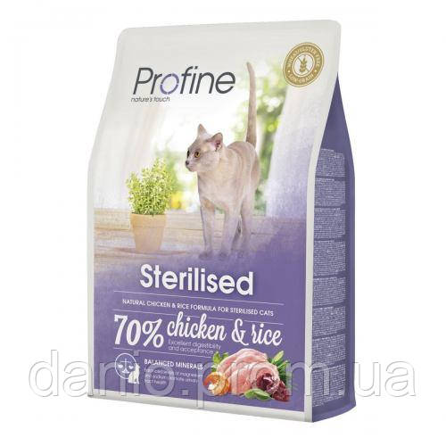 Корм для кішок Profine Cat Sterilised 2 кг для стерелизованых, з куркою