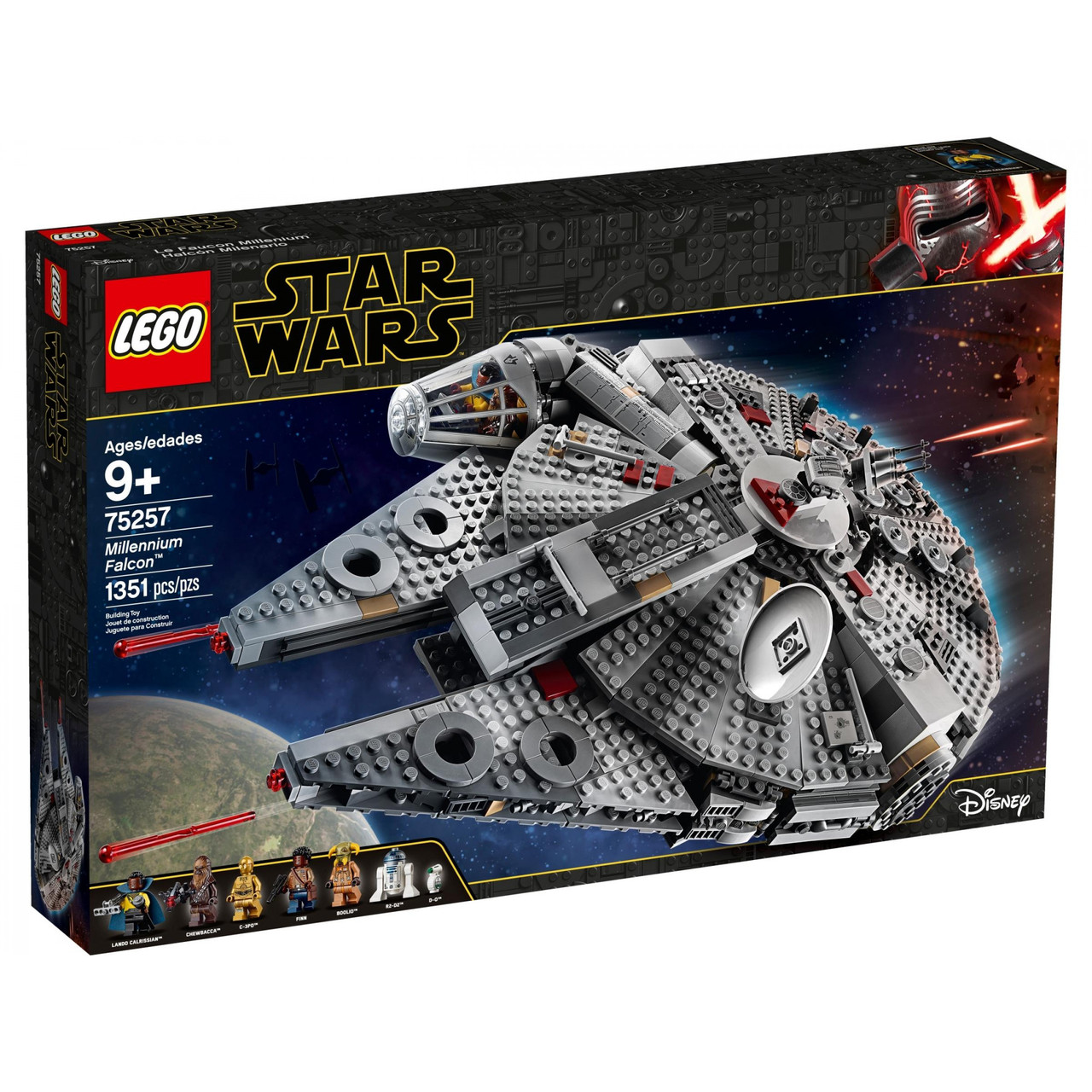 Конструктор LEGO Star Wars Сокіл Тисячоліття (75257)