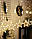 Світлодіодна гірлянда штора зірки "Star curtain 12-WW" 4 м 120 LED, новорічна гірлянда Теплий білий (гирлянда), фото 5