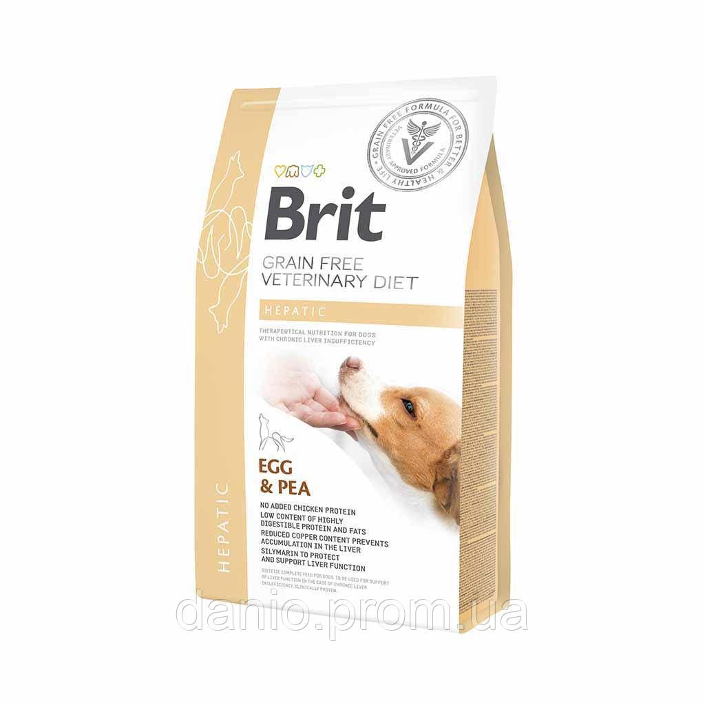Сухий корм Brit VetDiets Hepatic 2 kg (для дорослих собак під час хвороби печінки)