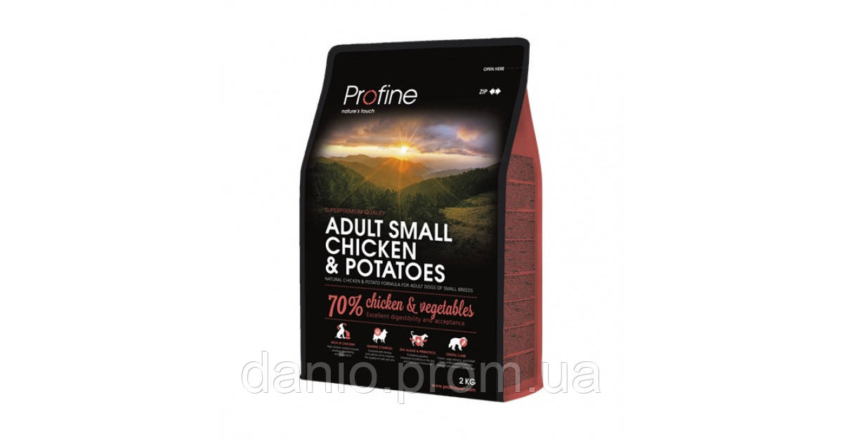 Сухий корм Profine Adult Small Chicken & Potato 2 kg (для дорослих собак дрібних порід)