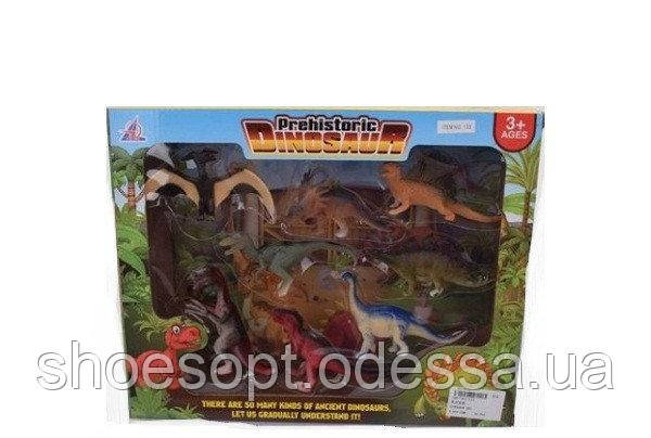 Набір фігурок Динозаври 8 фігурок, фото 1