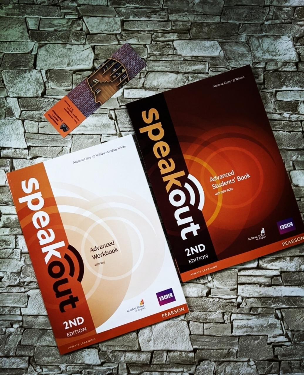 Набір книг "Speak Out 2nd Advanced student's Book +DVD & Workbook With Key" Pearson