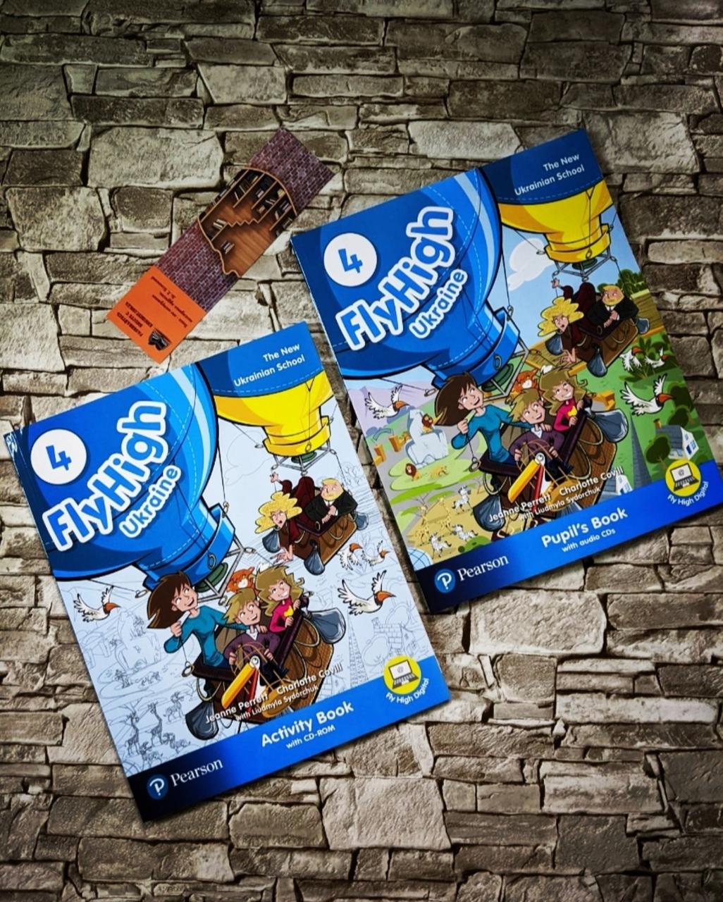 Набір книг Англійська мова для поч. класів "Fly High 4 Pupil's Book & Activity Book" Pearson