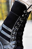 Ботинки женские черные зимние С171, фото 6