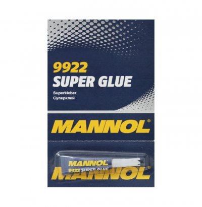 Суперклей Super Glue 3 г Mannol 9922