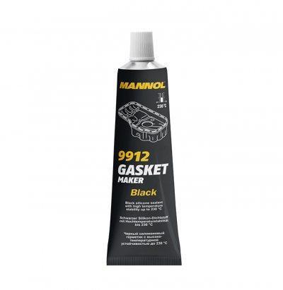Герметик силіконовий чорний Gasket Maker Black 85г Mannol 9912