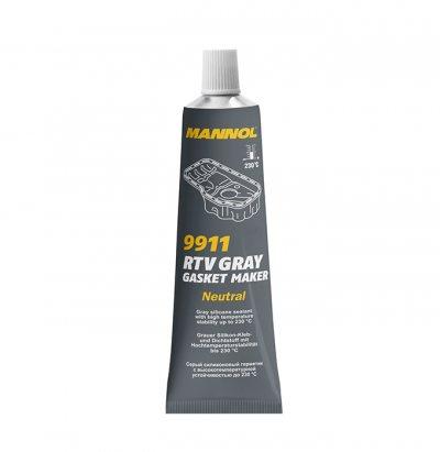Герметик силіконовий сірий Gasket Maker Grey Neutral 85г Mannol 9911