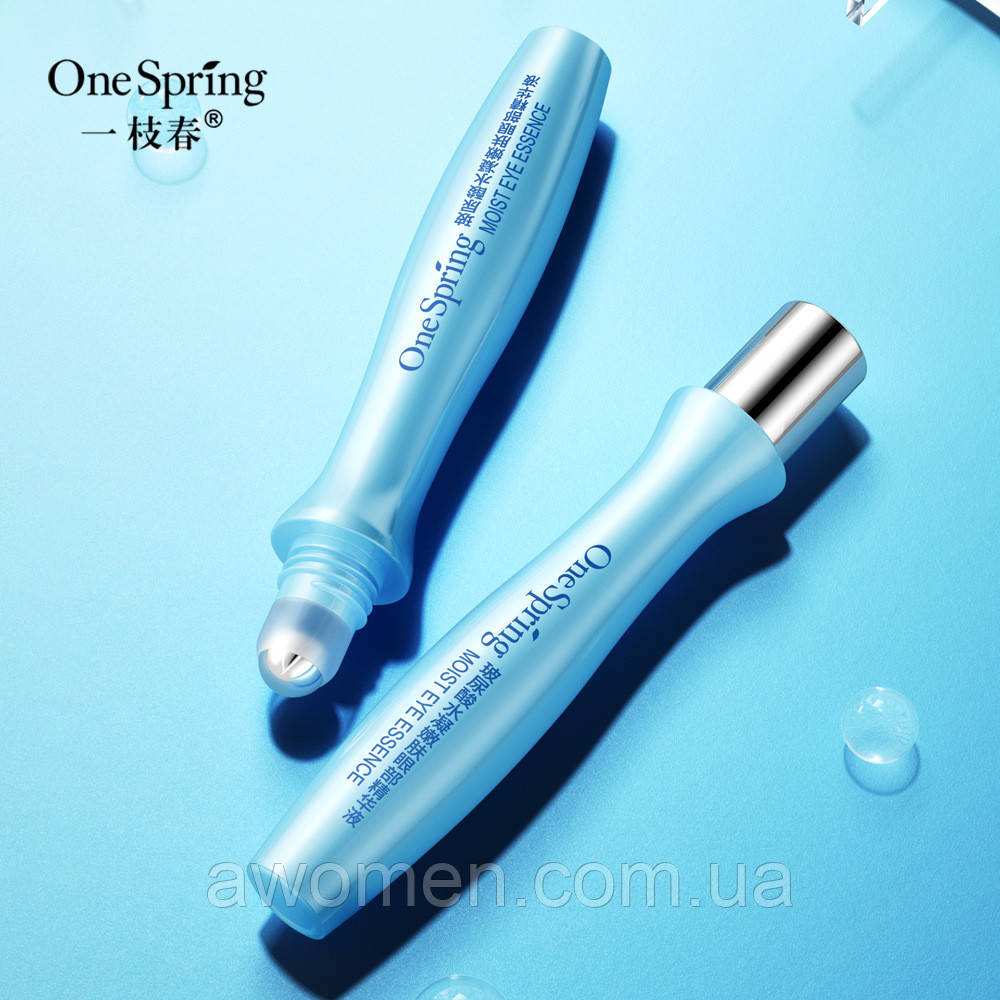 Ролик для шкіри навколо очей One Spring Ha Hyaluronic Acid з глауровою кислотою 15 мл