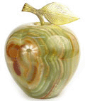 Яблуко з оніксу, D 6,25 см, Вироби з оніксу, Дніпропетровськ