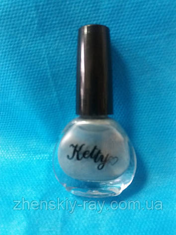 Лак для стемпінгу Ketti сріблястий, фото 1