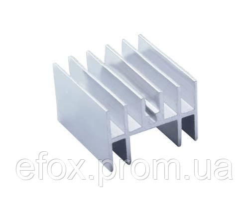 Радиатор алюминиевый 25*23*15MM TO-220 aluminum heat sink - фото 1 - id-p1514504212