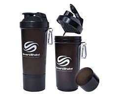 Шейкер SmartShake Slim NEON Gunsmoke 500 мл