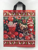 Пакет новорічний 40*43 см. асортимент, 1/25