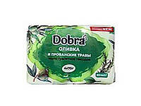 Мило туалетне Оливка і прованські трави 4*70г екопак ТМ Dobra