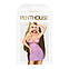 Мінісукня з мереживним ліфом та стрінгами Penthouse - Bedtime Story Purple L/XL, фото 4