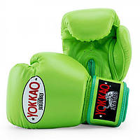Боксёрские перчатки YOKKAO Matrix Boxing Gloves Lime Zest 10 ун