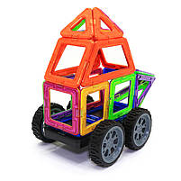 Магнітний конструктор Play Smart «Кольорові магніти» 32 деталей (2475), фото 3