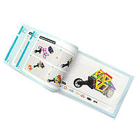 Магнітний конструктор Play Smart «Кольорові магніти» 32 деталей (2475), фото 5