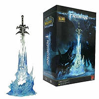 Фигурка Меч Warcraft Ледяная скорбь Фростморн WOW Lichking Sad Sword Blue Light Figure 28см WOW 21.84