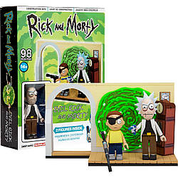 Конструктор McFarlane Rick and Morty Рік і Морті 98 деталей 01CT
