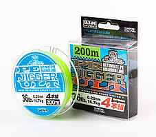 Шнур Diwa Jigger Line 200м 0.12мм тест 9,4 кг