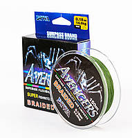 Шнур 150м Diwa Avengers 0,14 мм плетений 4-х жильний тест 10кг