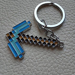 Брелок GeekLand Minecraft Diamond Pickaxe Майнкрафт Алмазна кірка McG41.24